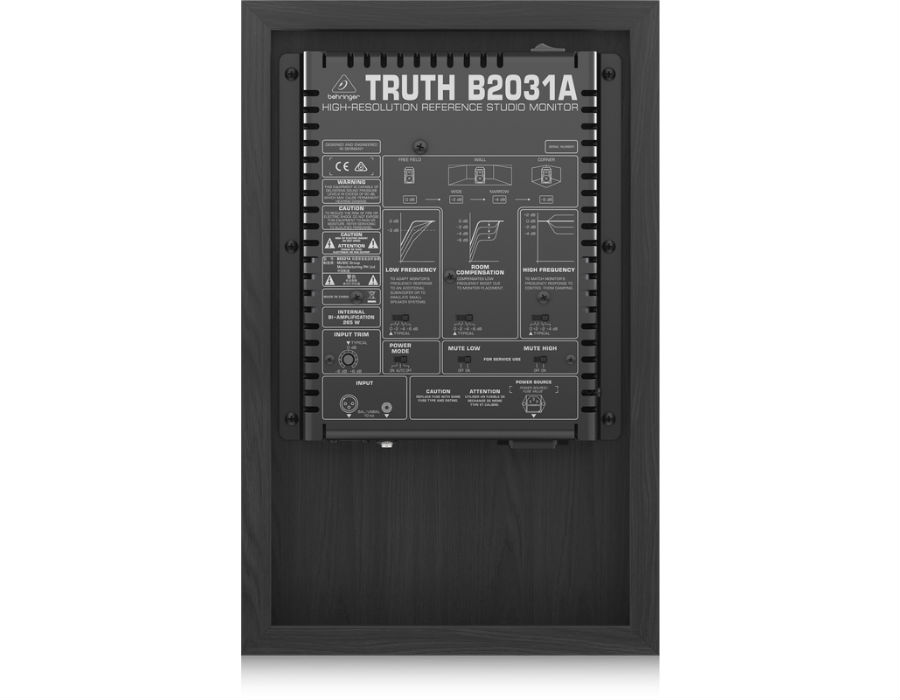 Behringer b2031a bafle monitor de alta resolución de 2 vías